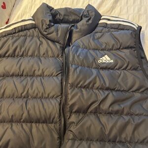 Adidas Men's Black Puffer Vest